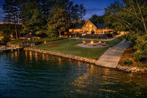 Lake Keowee Retreat with private boat ramp and dock - Image 1